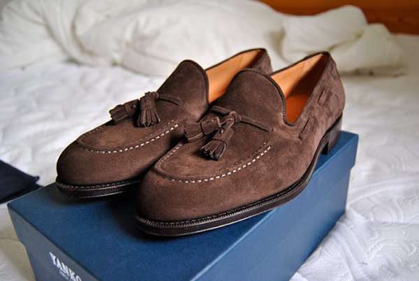 Yanko Brown Suede Tassel Loafers - 8.5US/7.5UK | Styleforum