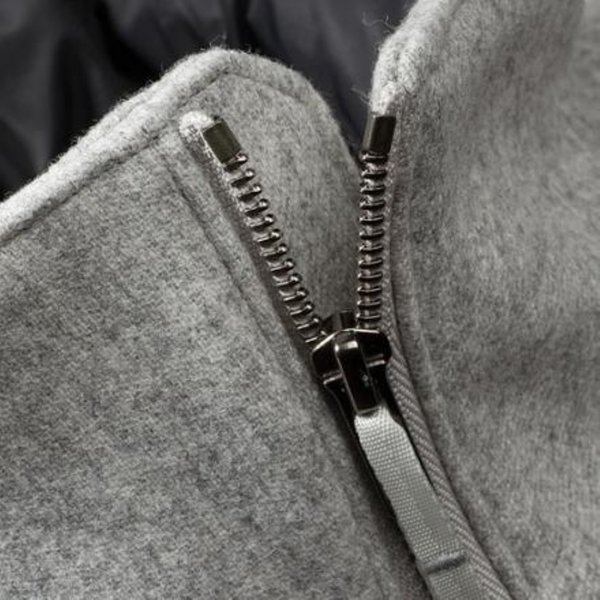 Arc'teryx Veilance Wool Insulated Coat - Light Gray - Size Small