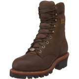 Chippewa Men's 8" Waterproof Steel-Toe Super Logger Boot