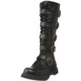 Pleaser Men's Steam20-B/LE Leather Boot