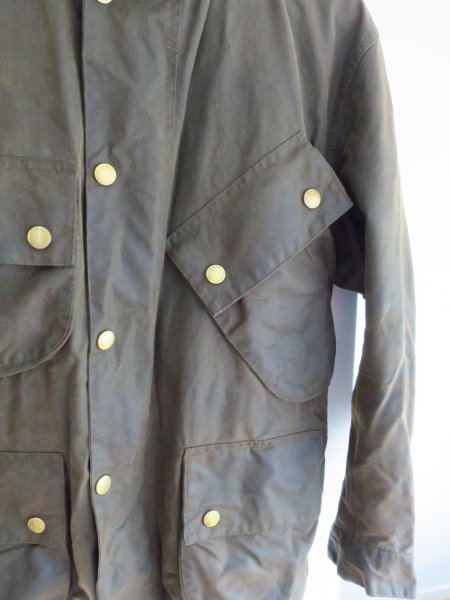 Rare 38 Barbour M12 Olive NATO issue waxed cotton international