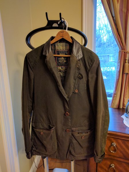 barbour dept b commander