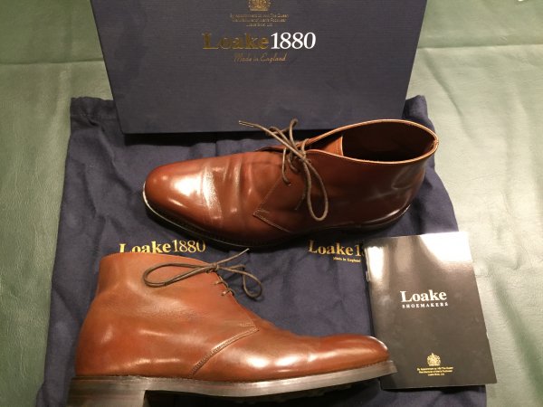 Loake 1880 Pimlico Leather Chukka 