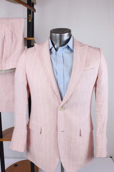 brooks brothers pink suit