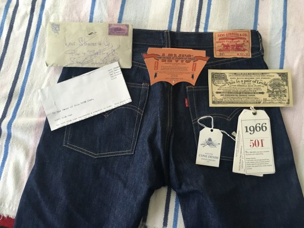 LVC Levi’s Vintage Clothing 501Z XX 1954 Selvedge Denim Jeans 32X34 Made in  USA