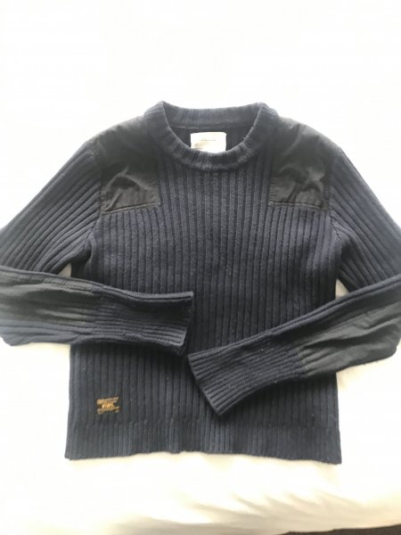 WTAPS Commander Sweater Navy Size 2 | Styleforum