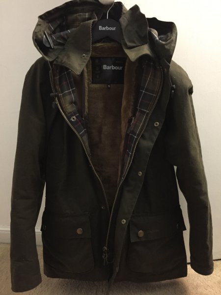 barbour ashby with hood