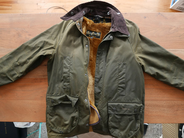 used barbour jacket