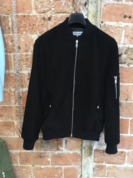 Bomber agneau velours noir T50.JPG