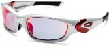 Oakley Men's Straight Jacket Chrome Iridium Asian Fit Sunglasses