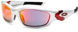 Oakley Men's Straight Jacket Chrome Iridium Sunglasses