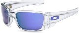 Oakley Men's Iridium Fuel Cell Rectangular Sunglasses