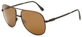 Lacoste Men's LA 12450P Polarized Aviator Sunglasses