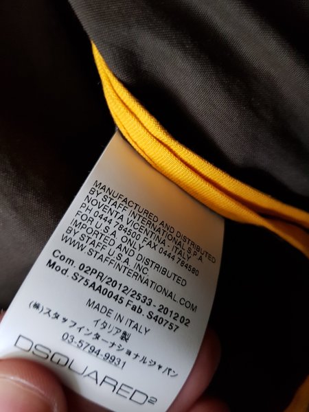 dsquared authenticity check