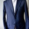 $1800 Sartoria Partenopea Business Suit, size 38 drop 7R