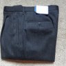 NWT  Rota 100% Wool Charcoal Trousers 46IT