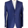 SOLD NWT $3795 SARTORIA PARTENOPEA NAPOLI ROYAL BLUE WOOL SUIT 38 (48) HANDMADE IN ITALY