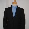 Tombolini 40S Charcoal Wool + Cashmere Blend Suit