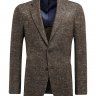 *SOLD Suitsupply Havana Brown 'Plain' Wool Silk Cashmere US36R