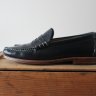 Rancourt Navy Shell Cordovan Loafer - 11.5D - $475
