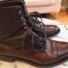 Edward Green Dark Oak/Walnut Country Calf Galway - 9.5E