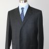 NWT CARUSO CHARCOAL GRAY SUIT 56 7 R (EU)