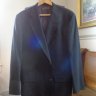 SOLD! CLASSIC 3/2 sack Navy Blazer by Brooks Brothers. c. 42, 43. FREE SHIPPING!