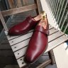 SOLD! Price drop Carmina Burgundy Single Monks