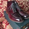 Alden X Leffot  Shell Cordovan Color 8 Tankers on the Barrie Last