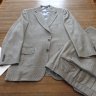 BEAUTIFUL Paul Stuart "Classic" suit in Glen Plaid. C. 38, 40. Perfect for Summer!