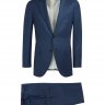 NWT Suitsupply Hartford Suit 36R, blue, S150S wool from E. Thomas, full canvas