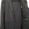 Price Drop 07/14/17! Sartoria Partenopea 46R or 44R Slim Navy 3-roll-2 Wool Suit
