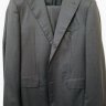 08/09 PRICE DROP! - Solid Gray Sartoria Partenopea 36R & 38R Slim Fit 3-roll-2 Suit