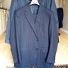 Beautiful Canali Navy Pinstripe Suit 44R/L