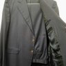 07/25/17 PRICE DROP! - Sartoria Partenopea 46R Charcoal Gray Suit