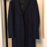 [Ended] CANALI KEI RECENT DECONSTRCUTED WOOL OVERCOAT NAVY 50