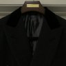 [Ended] Tom Ford Overcoat Chesterfield  Canvassed Dark Grey Double Breasted 50 40 & Garment Bag