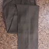 $1250 sz 32R Trillion by Belvest 100% silk brown flat front dress pants