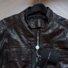 NWT $2500 Dolce & Gabbana mainline brown leather jacket 40 50