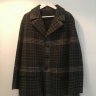 SOLD - NWT £3k Bottega Veneta Grey Checked Wool Coat XL 52