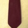 Maroon Shantung Silk Tie Conrad Wu