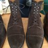 SOLD! Great Fall boots! 10.5D US 9.5E UK, SUEDE Boots from PEAL & CO. via BB by Crockett & Jones