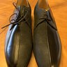 New Maison Margiela Smoith/Textured Leather ShoesSize 10