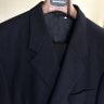 Samuelsohn Black 45L Suit