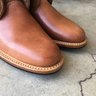 BRAND NEW Viberg Derby Boot, Unglazed Natural Shell Cordovan, Size 8.5, 2030 last