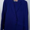 Bespoke solid royal blue suit 54 R/L SOLD