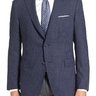 Samuelsohn Classic Fit Check Wool Sport Coat - 40R