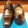 08/01 PRICE DROP! - Sutor Mantellassi Brown Leather Apron Toe Derby Dress Shoe Sizes: 9.5, 10 US