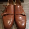 Alfred Sargent For J.Crew Double Monk Strap Shoes Sz 11 12 US
