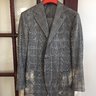 Sartoria Partenopea Grey Glenplaid Suit 40R